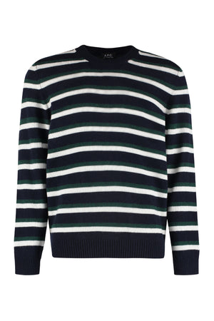 Striped sweater-0
